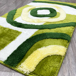 Коврик для ванной прямоугольный Chilai Home PERSA акрил green, фото, фотография