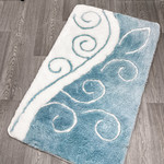 Коврик для ванной прямоугольный Chilai Home SHINE акрил blue 60х100, фото, фотография