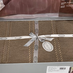 Покрывало Karven FIONA шенил жаккард полиэстер кофейный 240х260, фото, фотография