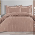 Покрывало Karven FIONA шенил жаккард полиэстер капучино 240х260, фото, фотография