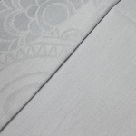 Постельное белье First Choice DORETA хлопковый сатин-жаккард silver евро, фото, фотография