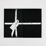 Постельное белье First Choice MISRA хлопковый сатин-жаккард black евро, фото, фотография