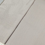 Постельное белье First Choice SARAL хлопковый сатин-жаккард beige евро, фото, фотография