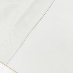 Постельное белье First Choice SOFYA хлопковый сатин-жаккард cream евро, фото, фотография