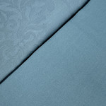 Постельное белье First Choice VLADYA хлопковый сатин-жаккард blue stone евро, фото, фотография