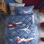 Детское постельное белье с одеялом Clasy ARRIVAL MAVI хлопковый ранфорс 1,5 спальный, фото, фотография