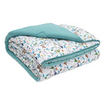 Детское постельное белье без пододеяльника с одеялом Sofi De Marko FUNNY KIDS хлопковый сатин V16 1,5 спальный, фото, фотография