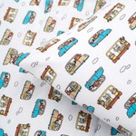 Детское постельное белье без пододеяльника с одеялом Sofi De Marko FUNNY KIDS хлопковый сатин V17 1,5 спальный, фото, фотография