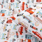 Детское постельное белье без пододеяльника с одеялом Sofi De Marko FUNNY KIDS хлопковый сатин V18 1,5 спальный, фото, фотография