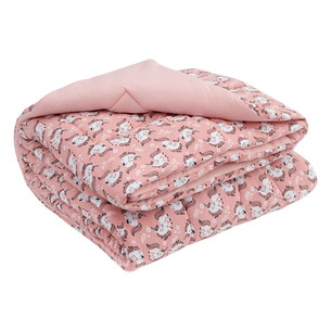 Детское постельное белье без пододеяльника с одеялом Sofi De Marko FUNNY KIDS хлопковый сатин V20 1,5 спальный