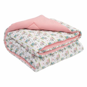Детское постельное белье без пододеяльника с одеялом Sofi De Marko FUNNY KIDS хлопковый сатин V6 1,5 спальный
