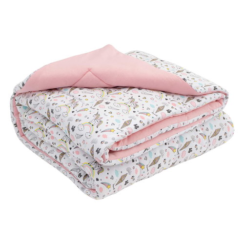 Детское постельное белье без пододеяльника с одеялом Sofi De Marko FUNNY KIDS хлопковый сатин V7 1,5 спальный, фото, фотография