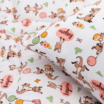 Детское постельное белье без пододеяльника с одеялом Sofi De Marko FUNNY KIDS хлопковый сатин V9 1,5 спальный, фото, фотография