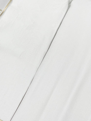 Постельное белье First Choice SENTA хлопковый сатин-жаккард white евро, фото, фотография