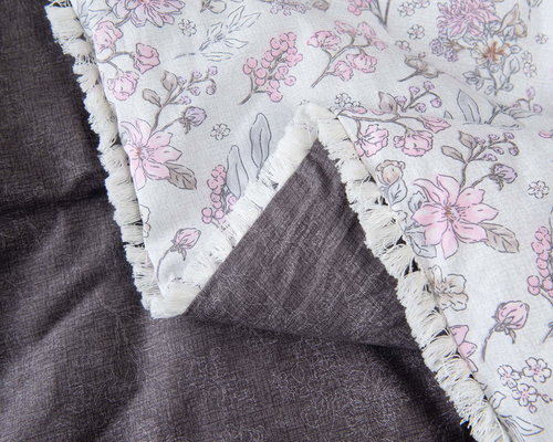 Постельное белье без пододеяльника с одеялом Sofi De Marko БЕРНАДЕТТ хлопковый сатин V71 евро, фото, фотография