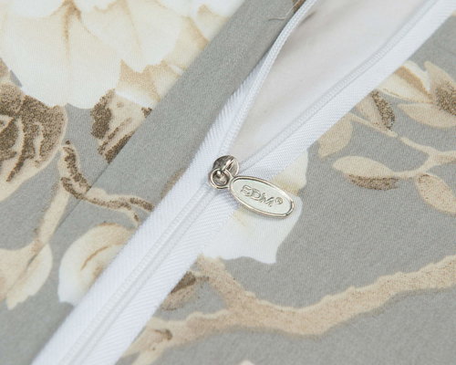 Постельное белье без пододеяльника с одеялом Sofi De Marko БЕРНАДЕТТ хлопковый сатин V76 семейный, фото, фотография