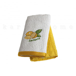 Набор кухонных полотенец 40х60(2) Karven НМ 774 хлопковая махра лимон