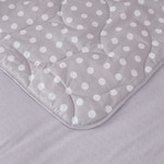 Постельное белье без пододеяльника с одеялом Siberia МЕЛВИН хлопковый ранфорс V15 1,5 спальный, фото, фотография