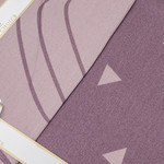 Постельное белье First Choice ROVENA хлопковый сатин lilac евро, фото, фотография