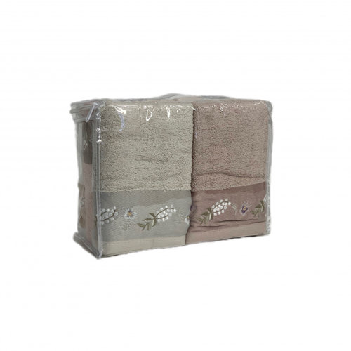 Набор полотенец-салфеток 30х50(6) Karven ELIT SARDUNYA хлопковая махра, фото, фотография