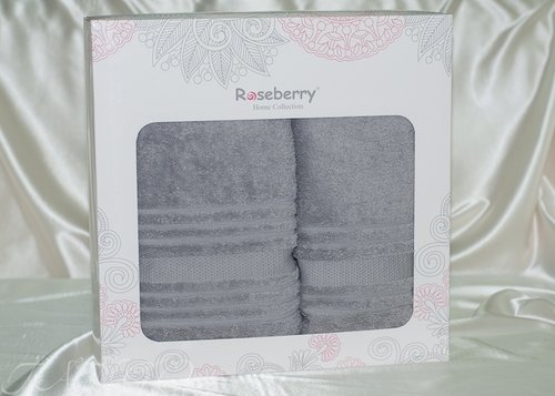 Набор полотенец Rosberry plt130-11 50 х 90 см 1 шт.
70 х 140 см 1 шт., фото, фотография