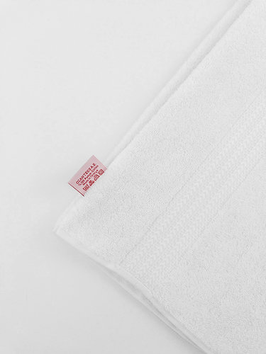 Полотенце для ванной Hobby Home Collection RAINBOW хлопковая махра white 30х50, фото, фотография