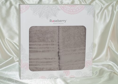 Набор полотенец Rosberry plt130-14 50 х 90 см 1 шт.
70 х 140 см 1 шт., фото, фотография