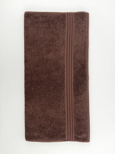 Полотенце для ванной Hobby Home Collection RAINBOW хлопковая махра brown 70х140, фото, фотография