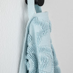 Полотенце для ванной Karna NEROLI хлопковая махра голубой 70х140, фото, фотография