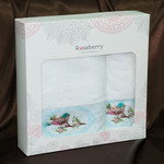 Набор полотенец Rosberry plt132-1 50 х 90 см 1 шт.
70 х 140 см 1 шт., фото, фотография