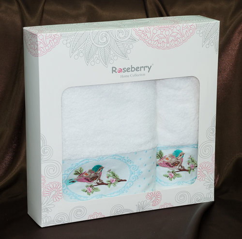 Набор полотенец Rosberry plt132-1 50 х 90 см 1 шт.
70 х 140 см 1 шт., фото, фотография