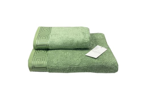 Полотенце для ванной Maison Dor AUSTIN хлопковая/бамбуковая махра зеленый 70х140, фото, фотография