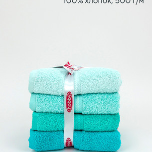 Набор полотенец для ванной 4 шт. Hobby Home Collection RAINBOW хлопковая махра V3 50х90