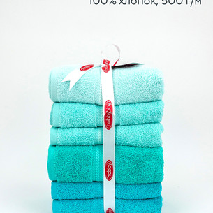 Набор полотенец для ванной 4 шт. Hobby Home Collection RAINBOW хлопковая махра V3 70х140