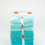 Набор полотенец для ванной 4 шт. Hobby Home Collection RAINBOW хлопковая махра V3 70х140, фото, фотография