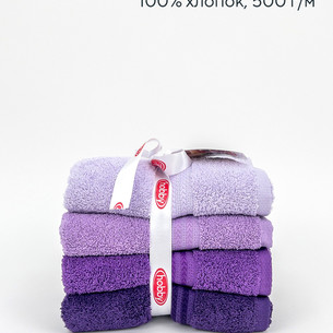 Набор полотенец для ванной 4 шт. Hobby Home Collection RAINBOW хлопковая махра V4 50х90