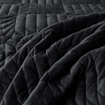 Покрывало Sofi De Marko АРМАНДО велюр вискоза чёрный 240х260, фото, фотография