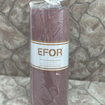 Простынь на резинке с наволочками Efor хлопковый ранфорс лиловый 160х200+30, фото, фотография