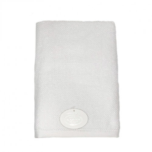 Полотенце для ванной Karven GUR-582 хлопковая махра белый 50х90, фото, фотография