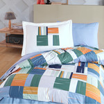 Постельное белье Hobby Home Collection DREAM хлопковый поплин oranj 1,5 спальный, фото, фотография