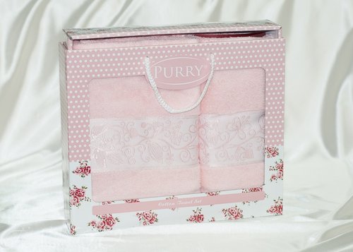 Набор полотенец Purry plt144-1 50 х 90 см 1 шт.
70 х 140 см 1 шт., фото, фотография