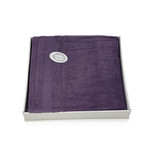 Махровая простынь-покрывало для укрывания Karven ADA хлопок фиолетовый 160х220, фото, фотография