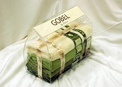 Набор полотенец Gobel plt040-3 70 х 140 см 4 шт., фото, фотография