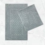 Набор ковриков для ванной Karven ZERGUV хлопковая махра серый, фото, фотография