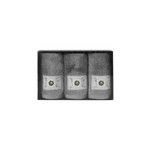 Набор кухонных полотенец в подарочной упаковке 32х50 3 шт. Soft Cotton KITCHEN хлопковая махра серый, фото, фотография