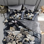 Постельное белье DO&CO DARING хлопковый сатин делюкс серый евро, фото, фотография