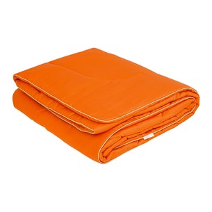 Одеяло Sofi De Marko PREMIUM MAKO сатин делюкс + искусственный пух/шёлк оранжевый 240х220