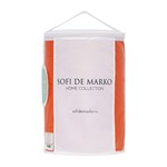Одеяло Sofi De Marko PREMIUM MAKO сатин делюкс + искусственный пух/шёлк оранжевый 160х220, фото, фотография