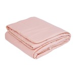 Одеяло Sofi De Marko PREMIUM MAKO сатин делюкс + искусственный пух/шёлк розовый 160х220, фото, фотография