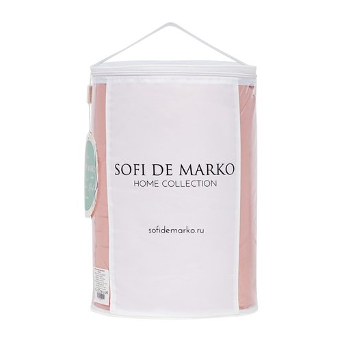 Одеяло Sofi De Marko PREMIUM MAKO сатин делюкс + искусственный пух/шёлк розовый 160х220, фото, фотография